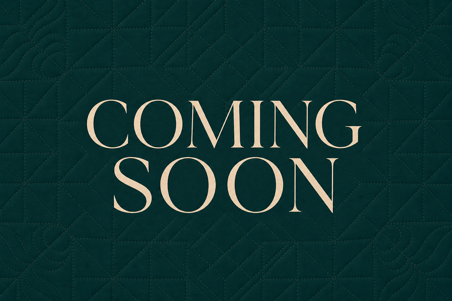 Coming Soon - Shop opening soon